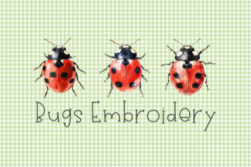 Bugs Embroidery
