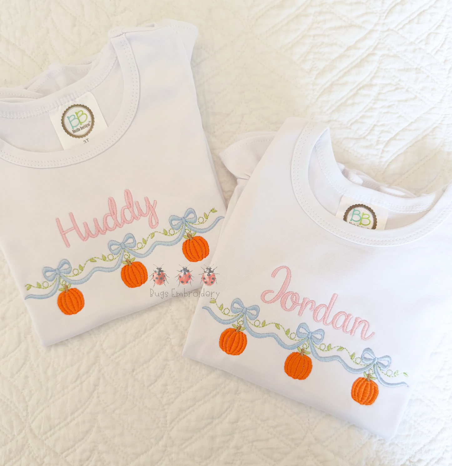 Pumpkin Bow Garland